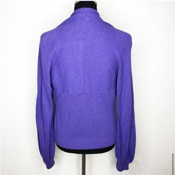 Cabi Sunday French Violet purple button front cardigan sweater size Small #5834 - Picture 15 of 16